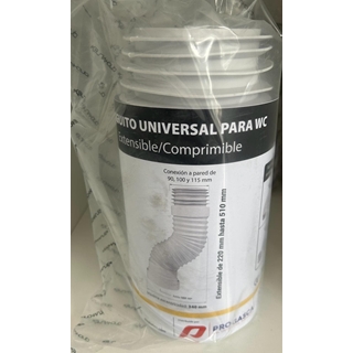 MANGUITO UNIVERSAL PARA WC - Imagen 1